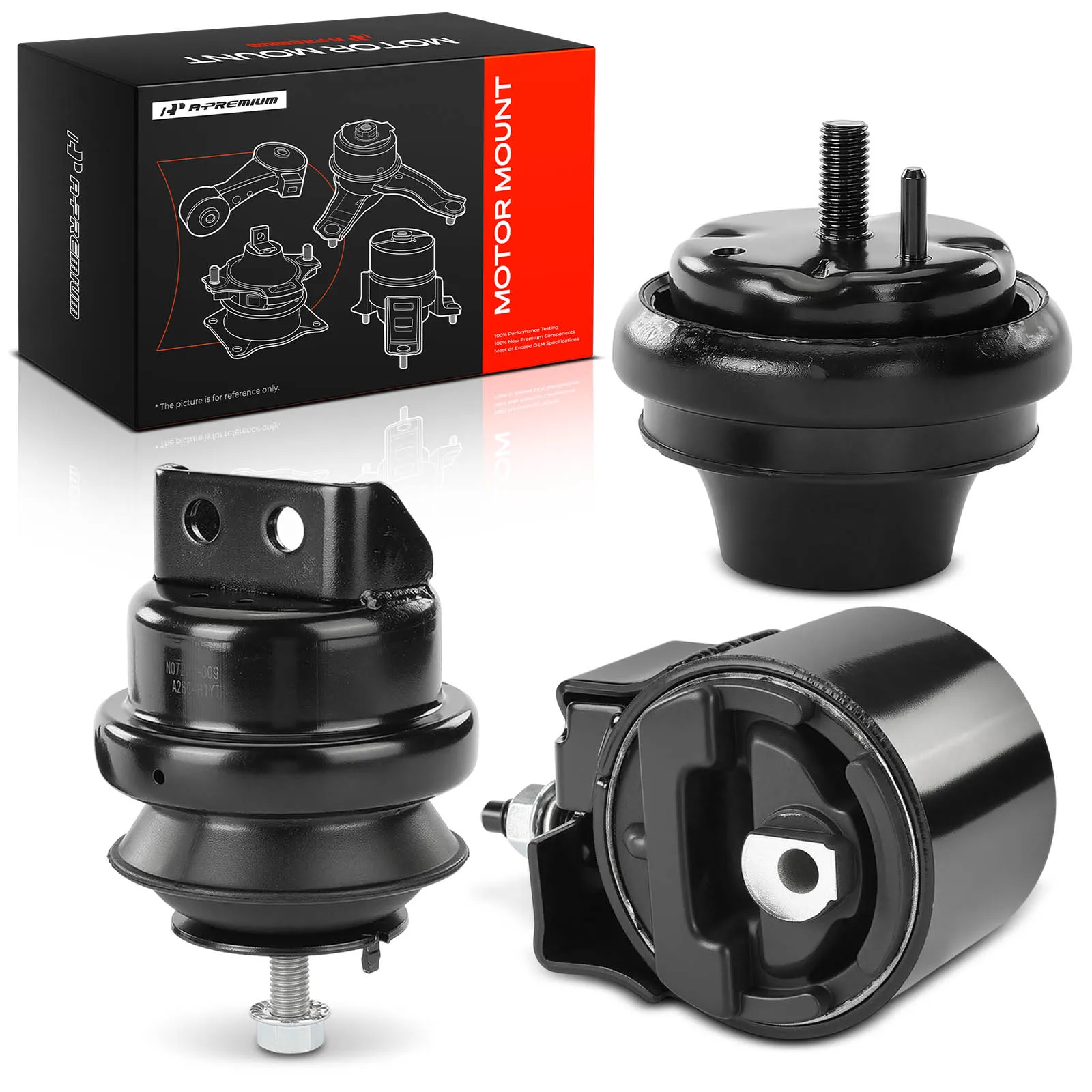 A-Premium 3pcs Auto Trans.Engine Motor Mount for Ford Taurus 2000-2005 Mercury Sable 2000-2005