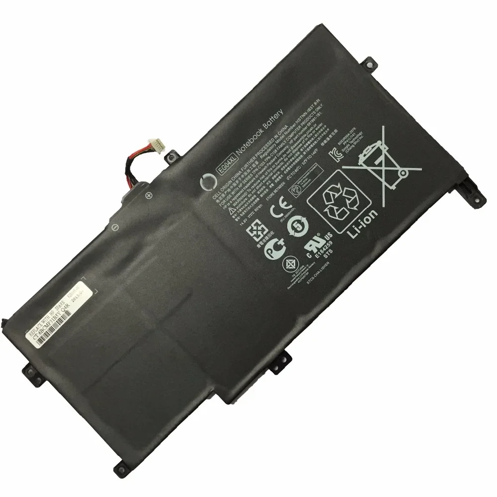 14.8V 60WH New Original EG04Xl Laptop Battery for HP Envy Sleekbook 6 681881-121 681881-271 TPN-C103 HSTNN-IB3T EG04Xl TPN-C108