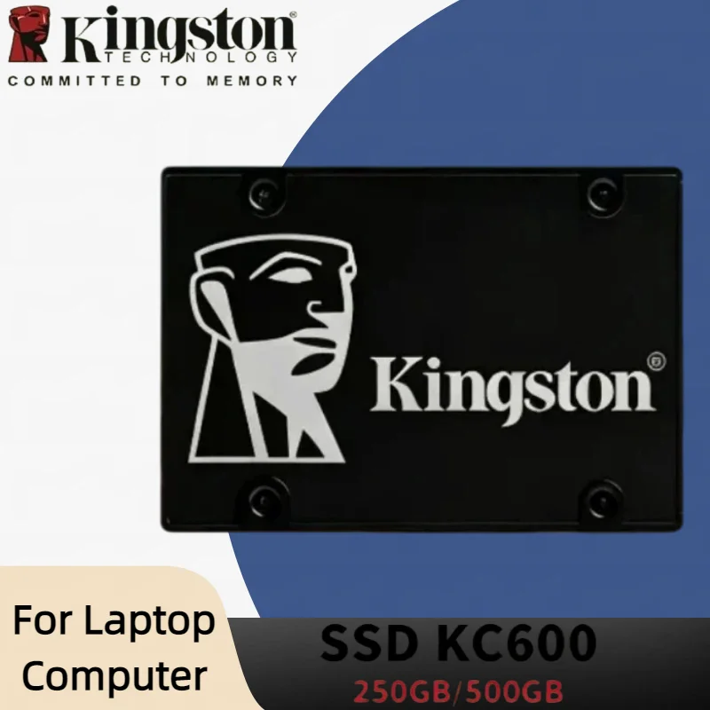 Kingston KC600 SSD 2.5" SATA 3.0 Solid State Drive internal Hard Drive 256GB 512GB 1TB 3D TLC for Laptop and Desktop Computer