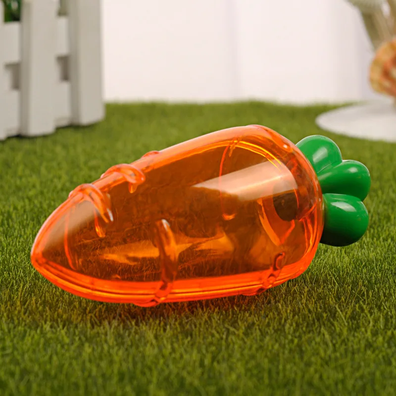 5Pcs Transparent Easter Plastic Carrots Creative Easter Gift Box Decorations for Home Birthday Baby Shower Candy Boxes