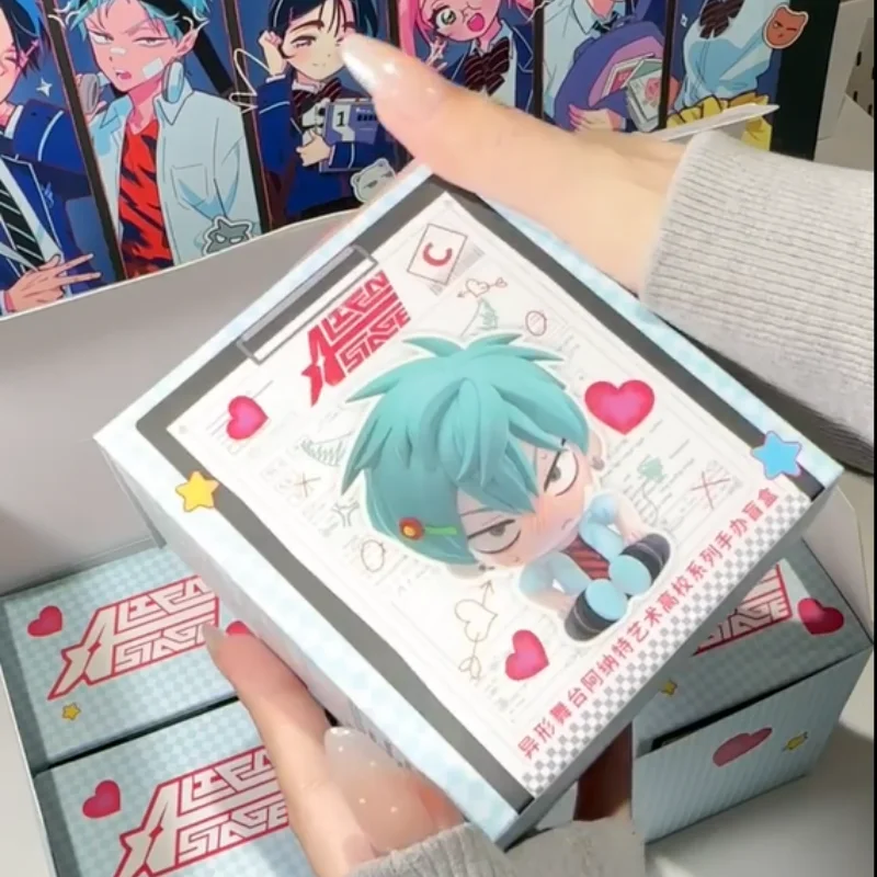 

2026 New Alien Stage Aahs Series Cute Anime Figure Blind Box High Quality Desktop Ornament Mizi Sua Collectible Surprise Gift