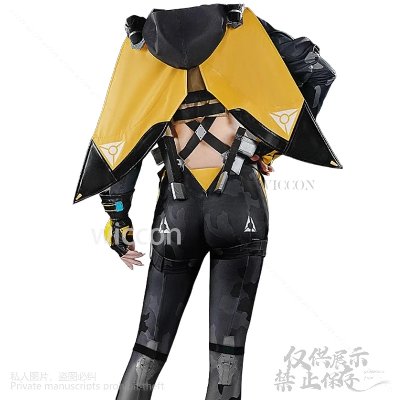 Anime Oboles Squad Trigger Kostuum Voor Game Zenless Zone Nul Cosplay Props Bril Sexy Jirai Kei Uniform Voor Meisjes Aangepaste