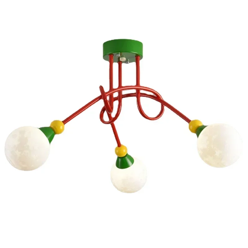 Memphis Master Bedroom Interesting Ceiling Lamp Simple Modern Children Room Study Personality Small Living  Lamps