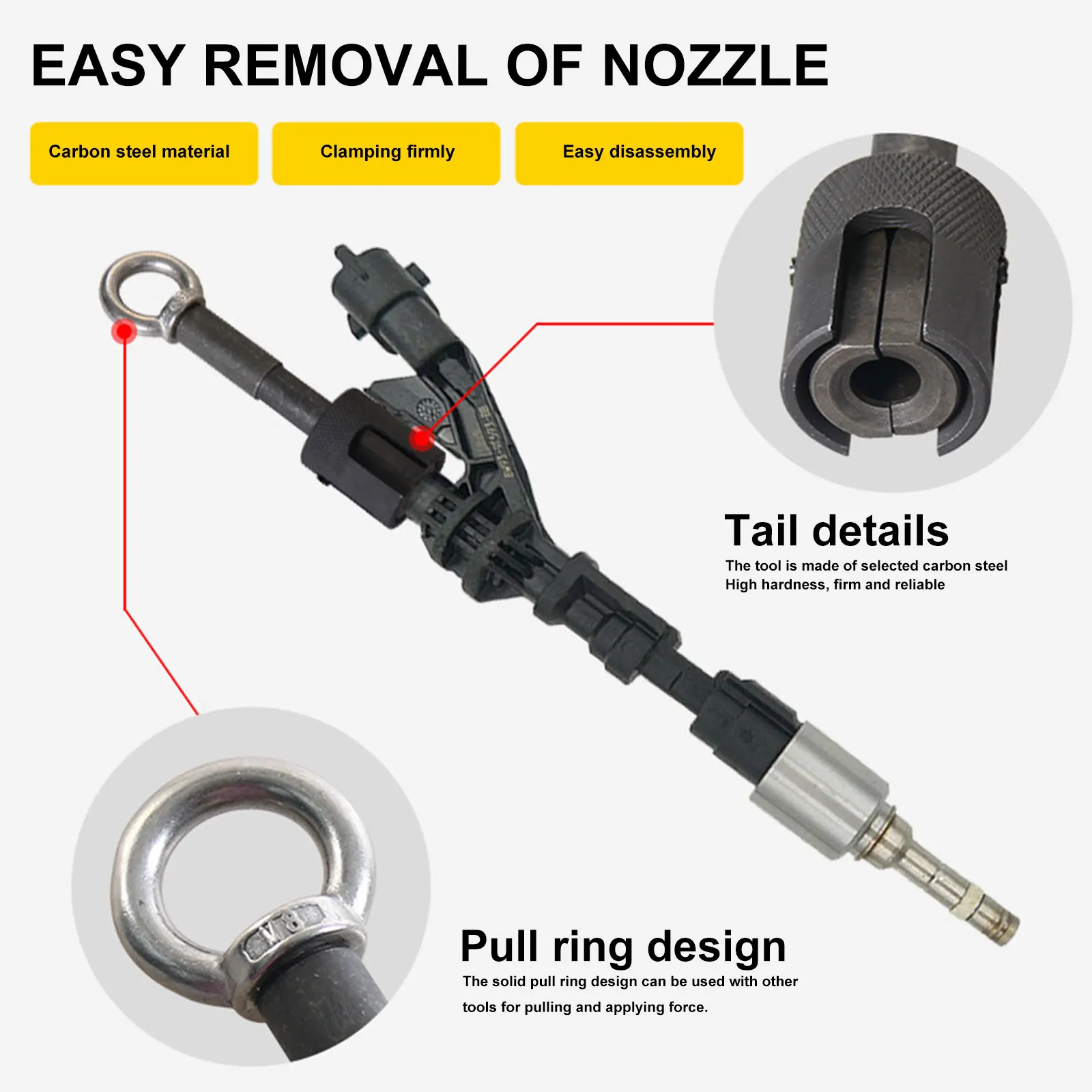 Fuel Injector Removal Tool Puller Compatible With Land Rover Range Jaguar 5.0 With Range Rover New Sport New Range Rover