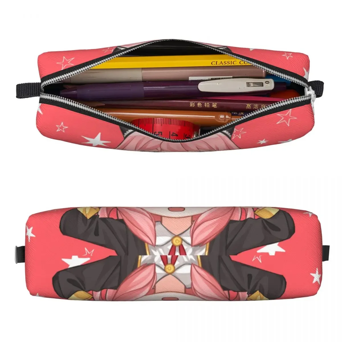 Anime Anya  X Family Pencil Cases Kawaii Pencilcases Pen Holder for Student Large Storage Bags School Supplies Stationery