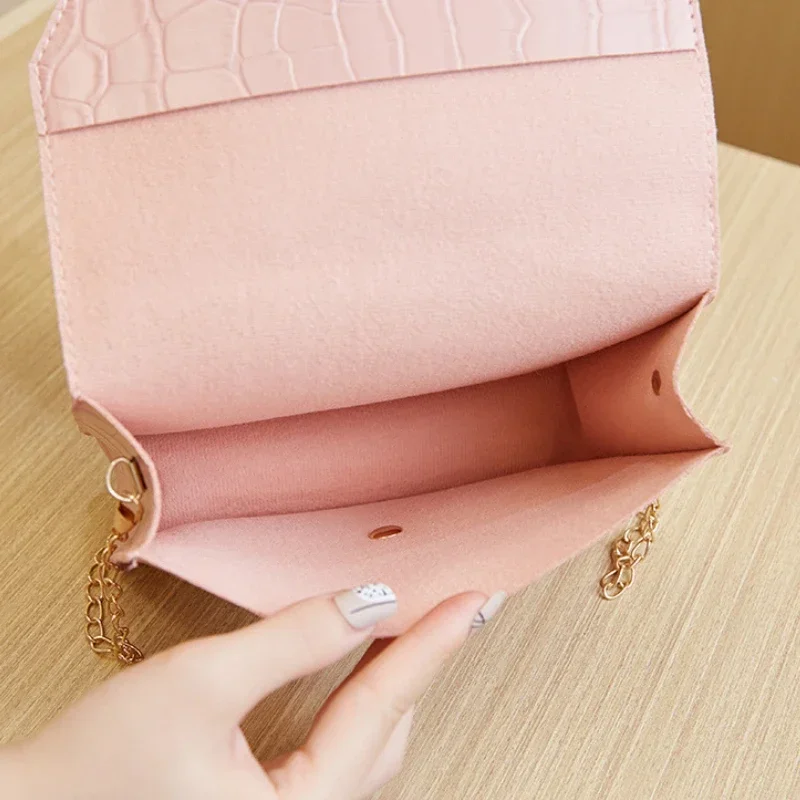 Mini Women\'s Shoulder Bag Luxury Brand Handbags for Women 2024 High Quality White Purse PU Hasp Messenger Bag Ladies Hand Bag