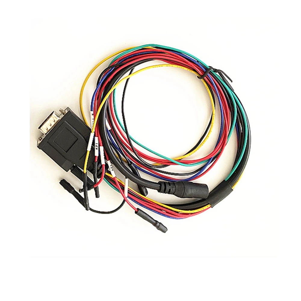 For IO Prog OBD2 Cable  Circled in Red Circles ECU Programmer TCM BCM and EPS Programmer BD9 Connector Only Sell Cable
