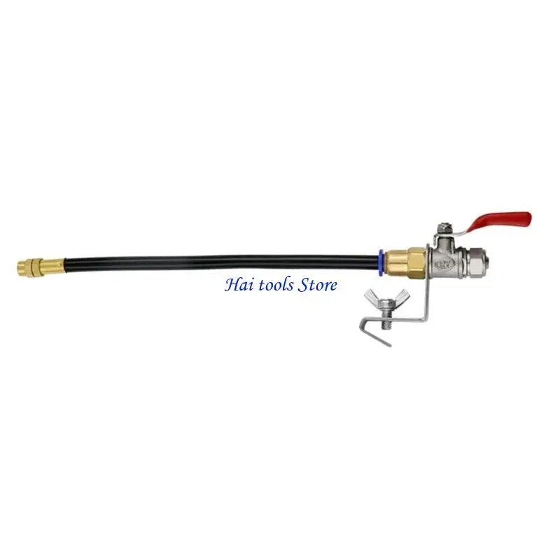 X37E Easy Installation Water Sprayer Device Attachment for Angle Grinders Safe Stone Tile Cutting Applications Dust Reduction