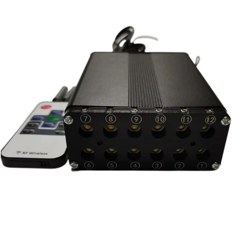 

12V/220v 12-hole white meteor light engine with ceiling trim remote control