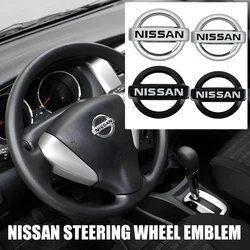 Automobile Steering Wheel Badge Replacement Decoration LOGO Sticker For Nissan Nismo GTR Juke Cube Rogue Micra Qashqai Altima