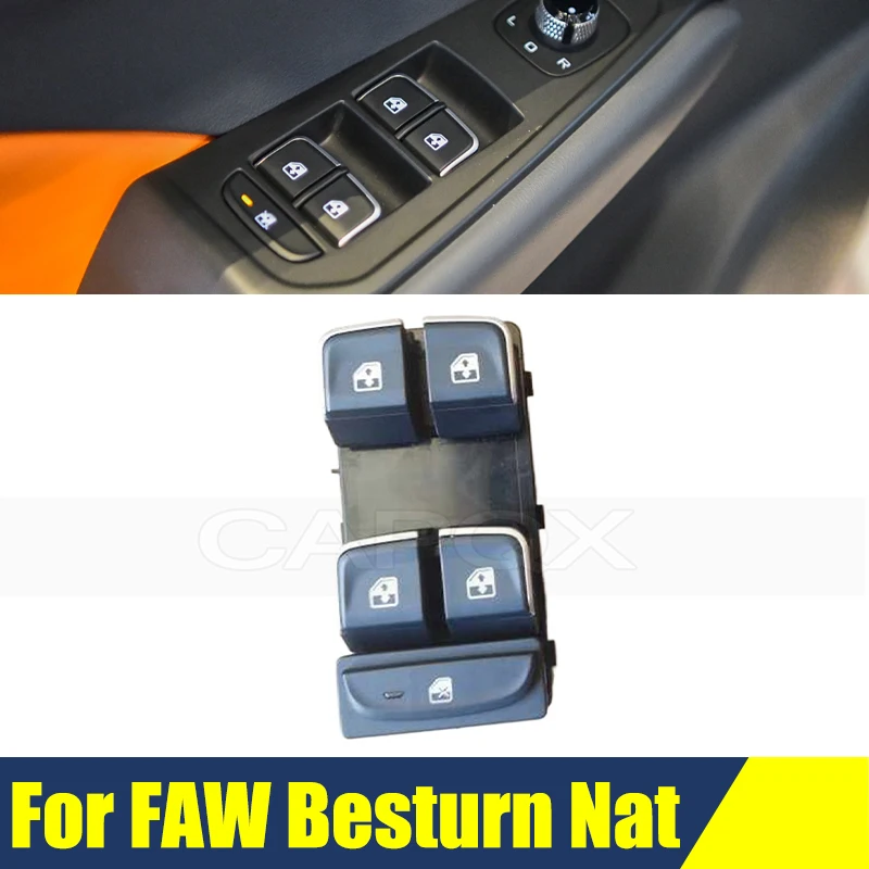 Glass Lifter Switch For FAW Besturn Nat Door Window Electric Button