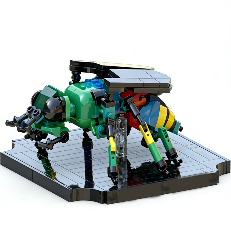 271pcs MOC Jewel Wasp Emerald Cockroach Ideas CUUSOO Model Building Blocks Construction Festival Gifts Toys Idea Brick
