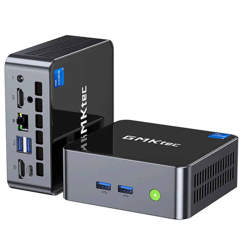 GMKtec M3 Pro Mini PC Intel Core i5-13500H DDR4 WiFi 6 Dual HDMI Type-C 4K Triple Display Desktop