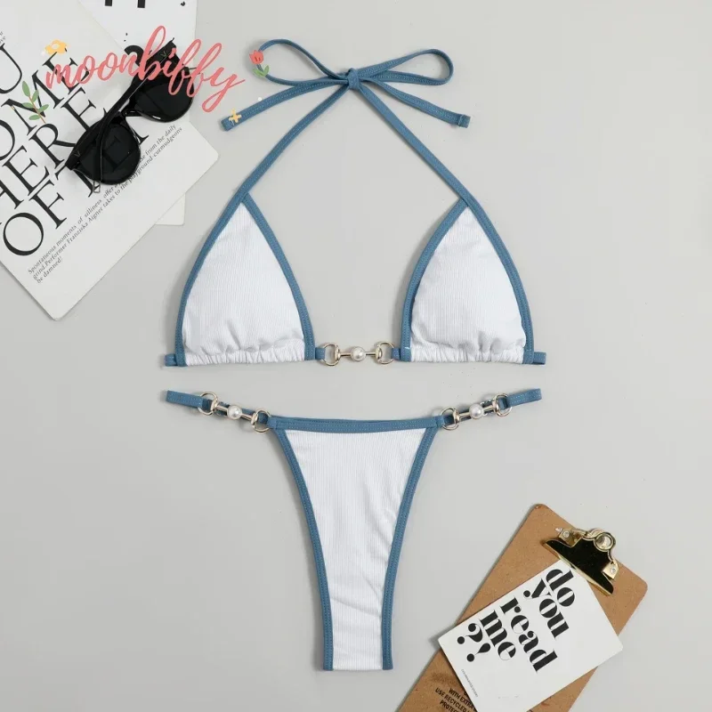 Sexy due pezzi Bikini Set donna stampa casuale Bikini Set Push-Up costume da bagno Sandbeach costumi da bagno costume da bagno