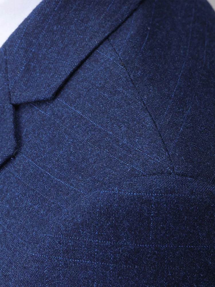 Romon Men's Suit Jacket 2026 Autumn Winter New Style Handsome Professional Casual Fashionable Youth Polyester Blend Business ...