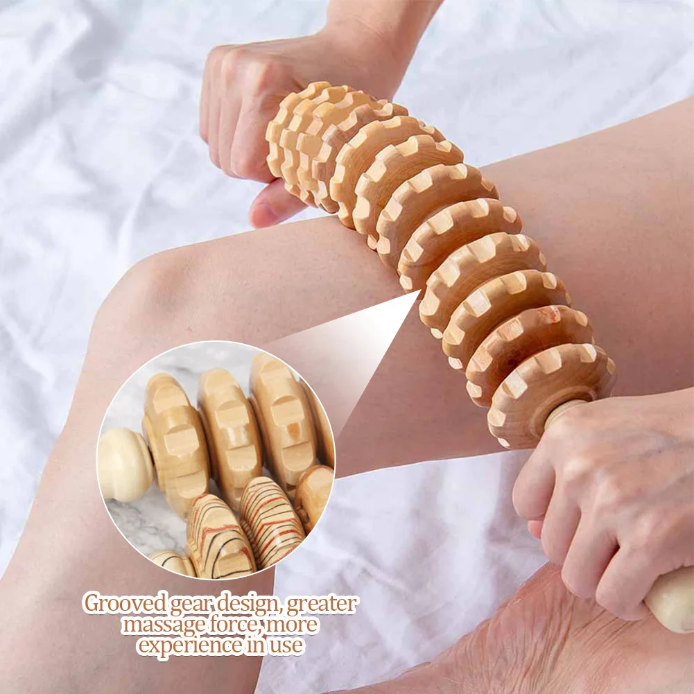 

Wood Therapy Roller Massage Tools,Lymphatic Drainage,Colombian wood therapy,Cellulite Trigger Point Manual Muscle Release