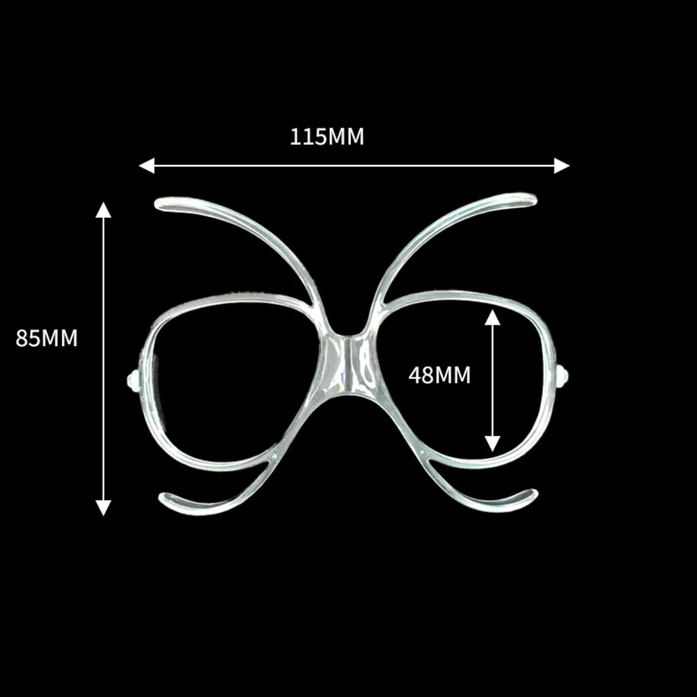 Goggle Ski Glasses Insert Optical Adaptors Flexible Prescription Frame Snowboard Prescription Optics Cycling Eyeglasses Parts