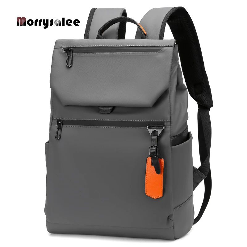 Men Backpack 14 Inches Laptop 2024 Women Large Capacity Backpacks Pleated Casual Style Bag Water Repellent Male Sports backpack