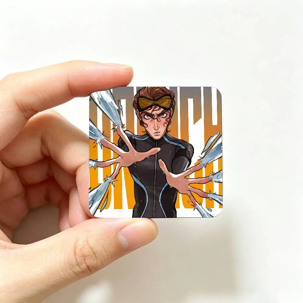 W-Waterboy D-Dispatch Cute Fridge Magnets, Decorative Refrigerator Magnets for Home Kitchen Decor, Strong Magnet Stickers