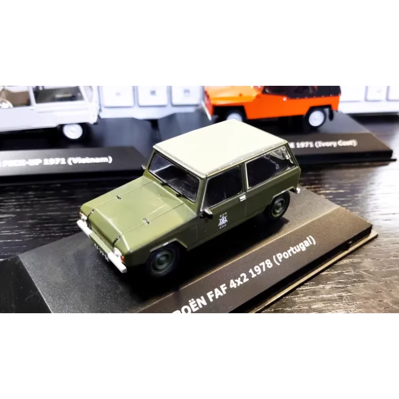 Diecast ixo 1/43 escala citroen faf 4x2 1978 português off-road jeep liga modelo de carro brinquedo colecionável presente lembrança exibição