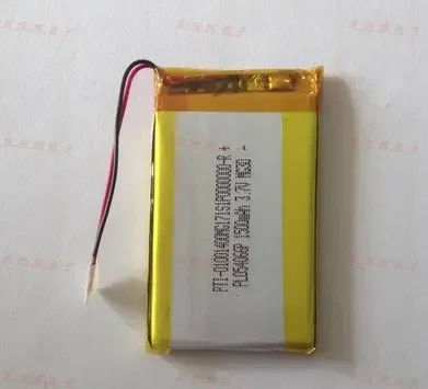 

New Hot 3.7V polymer lithium battery 554080 504080 MP3 MP4 Bluetooth headset small toys Rechargeable Li-ion Cell