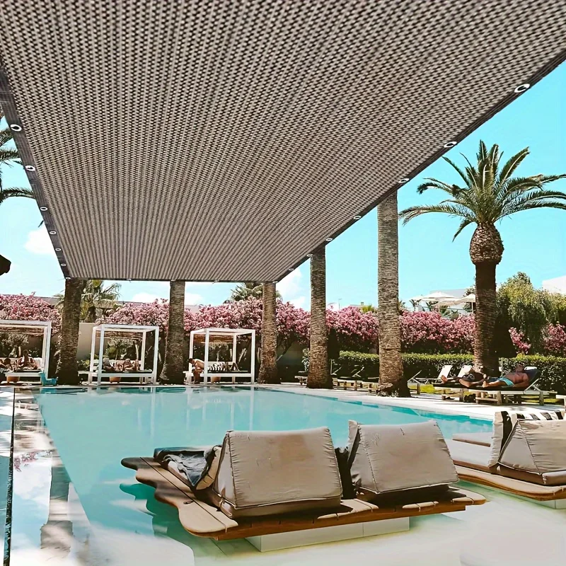 يمكن أن يتحمل شبكة حماية المظلة المتينة التعرض المطول إلى الشمس والمطر أثناء الحفاظ على أداء مستقر #3