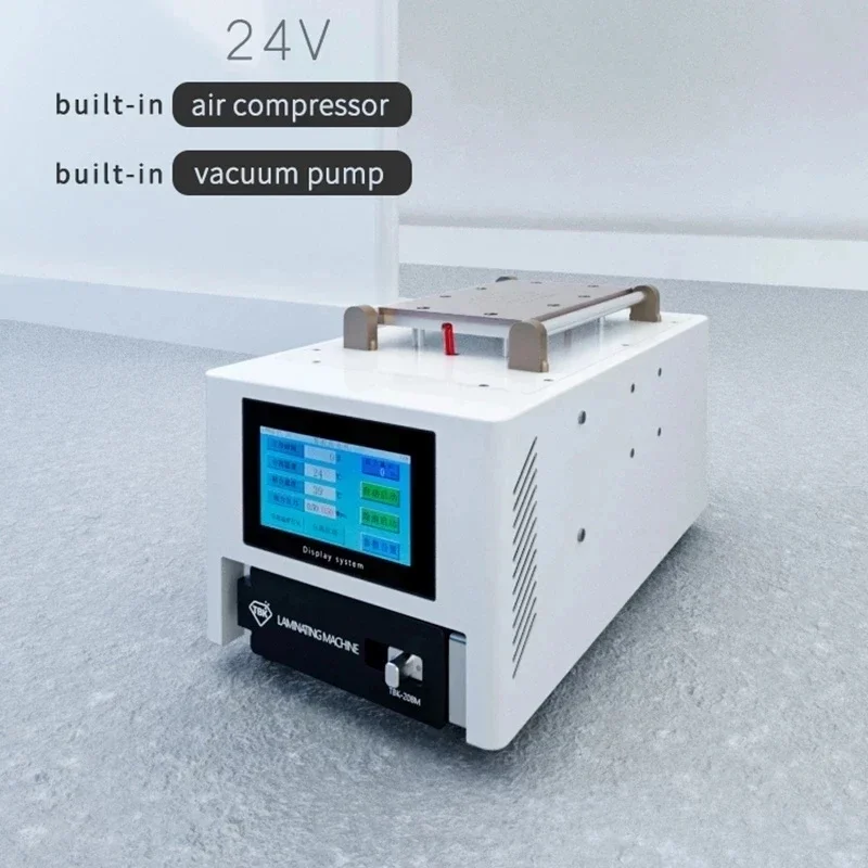 TBK-208M 3 w 1 Laminator OCA Separator LCD Usuwacz Pęcherzyków Powietrza Wbudowana Pompa Próżniowa Kompresor Powietrza Do Ekranów Zakrzywionych i Płaskich
