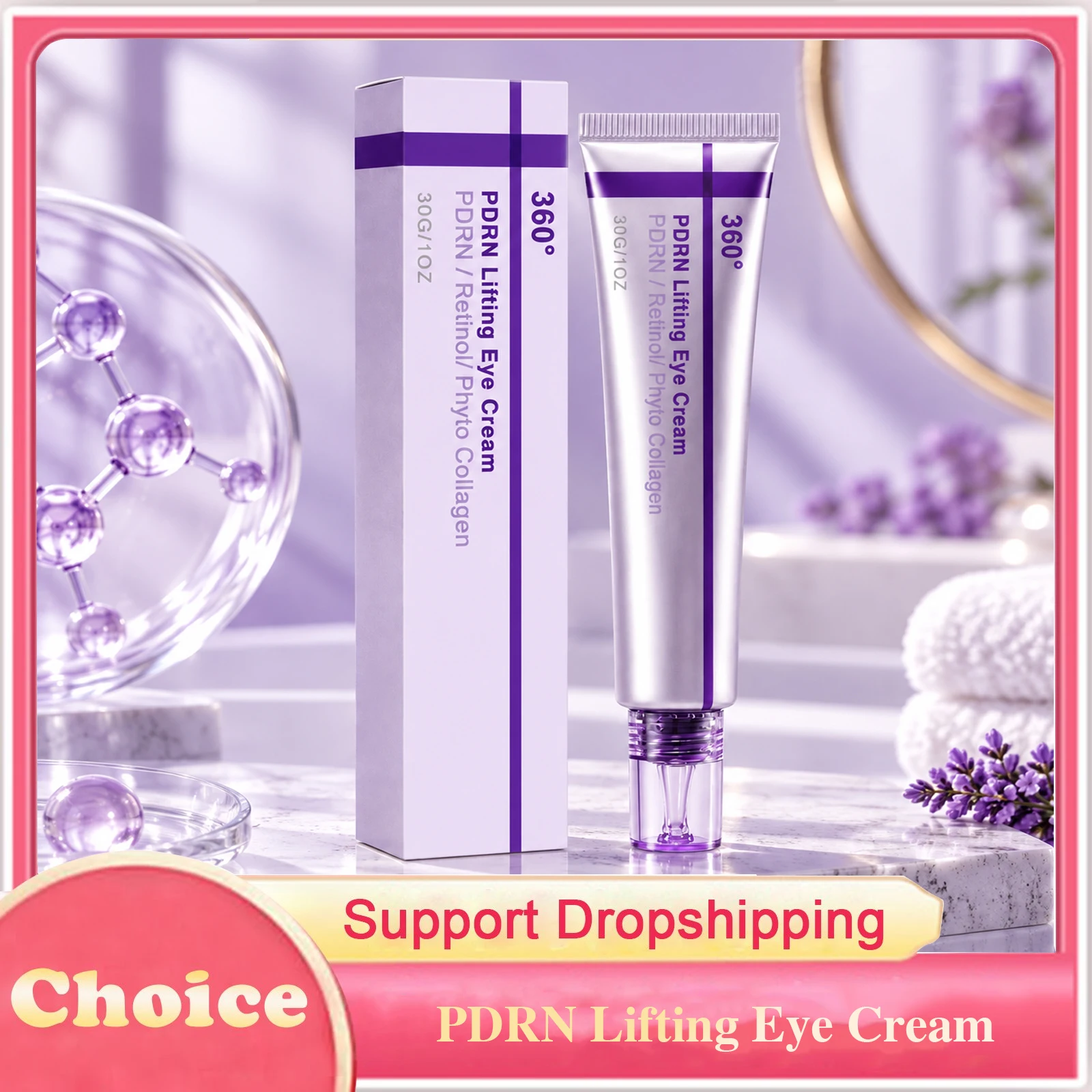 Lifting Eye Cream Deep Hydration Improves Dryness Anti Wrinkle Lightweight Refreshing Non-Greasy Tightening Firming Eye Cream
