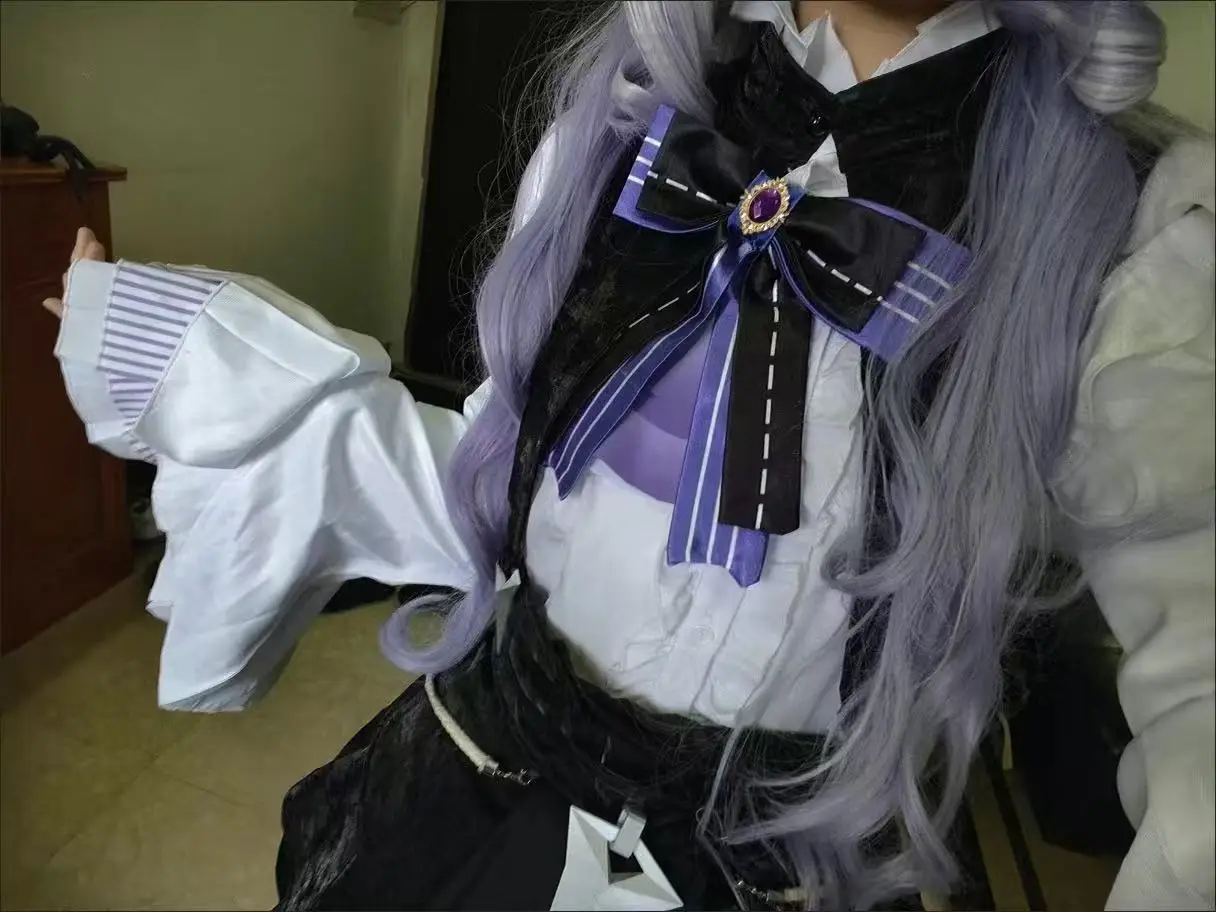 

Костюм и парик Вивиан Бэнси ZZZ для косплея по игре Zenless Zone Zero, 2026. Одежда для аниме-карнавала, Хэллоуина, комикс-фестивалей и анимационных вечеринок.