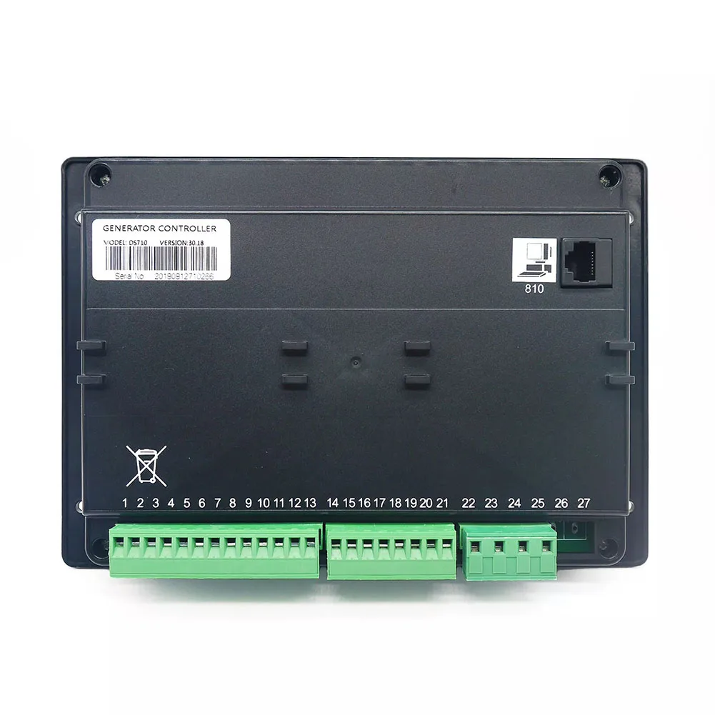 DSE710 Diesel Generator Control Module Featuring Analog Digital Inputs Solid State Outputs and Engine Running Hours Tracking