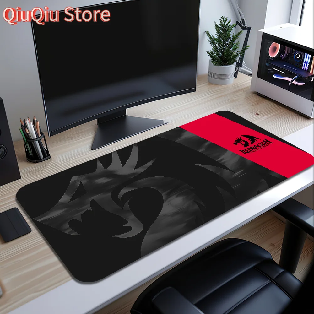 Gaming equipment Redragon logo Mouse Pad Large Desk Mat Keyboard Ergonomic Office Rubber Game PC Non-slip Anti-fray Home Cust