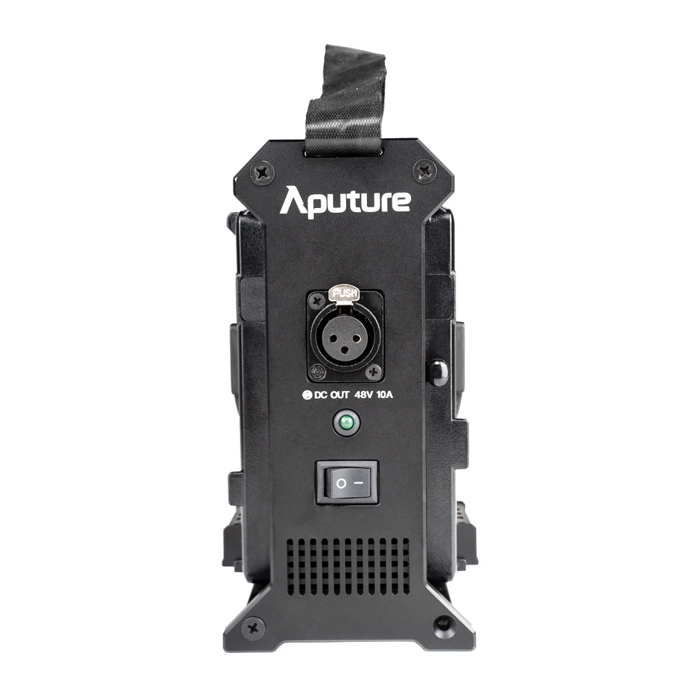 Aputure 2-Bay Battery Power Station External V-Mount Dual Battery Power Supply Box for Nova P300C