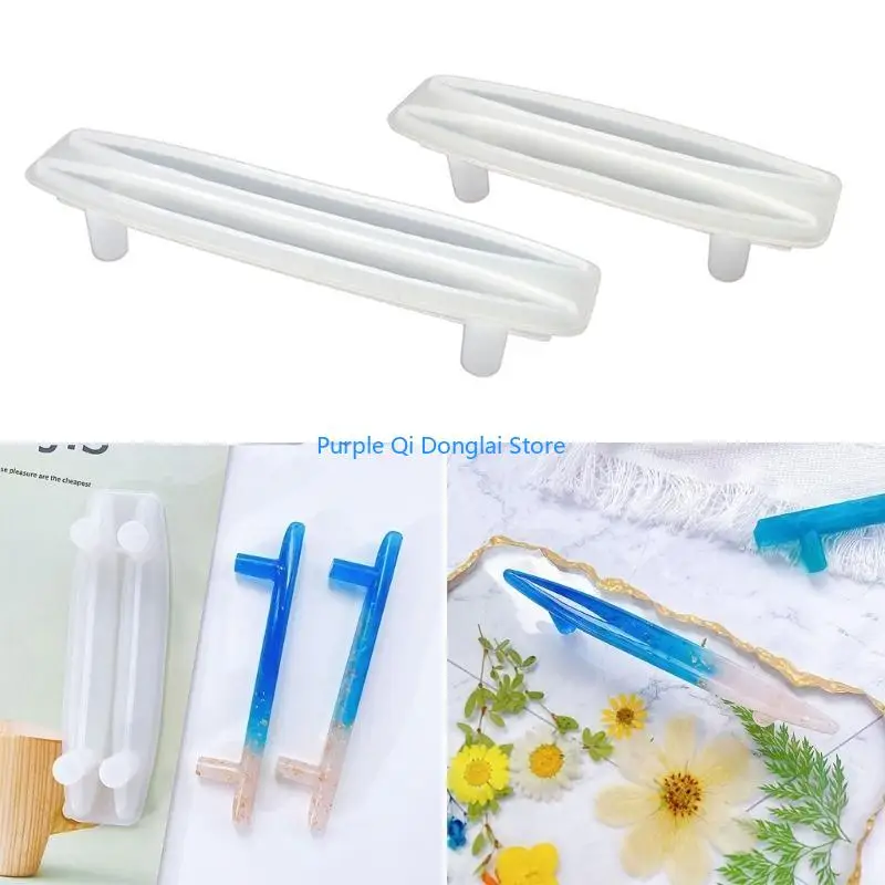 L21E DIY Tray Handle Resin Mold for Drawer Pulls, Home Decoration Crafts