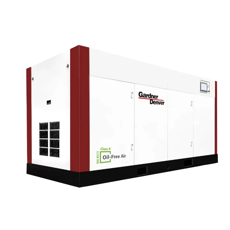 GD DH Series Oil-Free Water-Lubricated Permanent Magnet Variable Frequency Screw Air Compressor 7 to 410kW