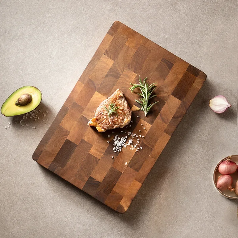 

Acacia wood cutting board, kitchen household antibacterial and mildew proof solid wood chopping board