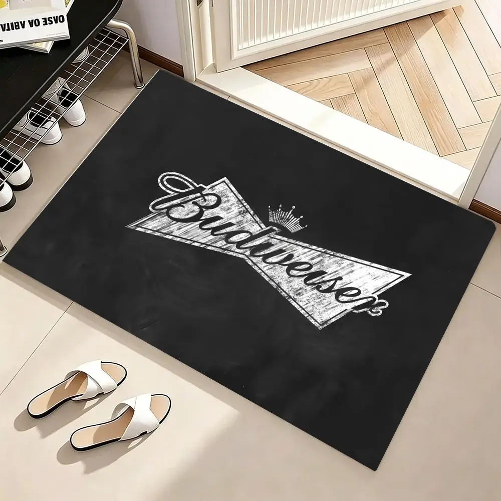 Floor Floor Mat  Floor Mat Cozy Flannel Soft Thick Non-Slip Mat For Living Room Bedroom Kitchen Decor Rugs B-BudweiserS - Aliexpress Deal