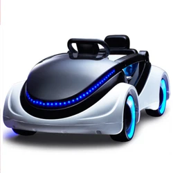 Flash wheel Children Electric Car Double Door Remote Control Swing Car Can Sit Chargeable Ride On Toys Car 1-6years old