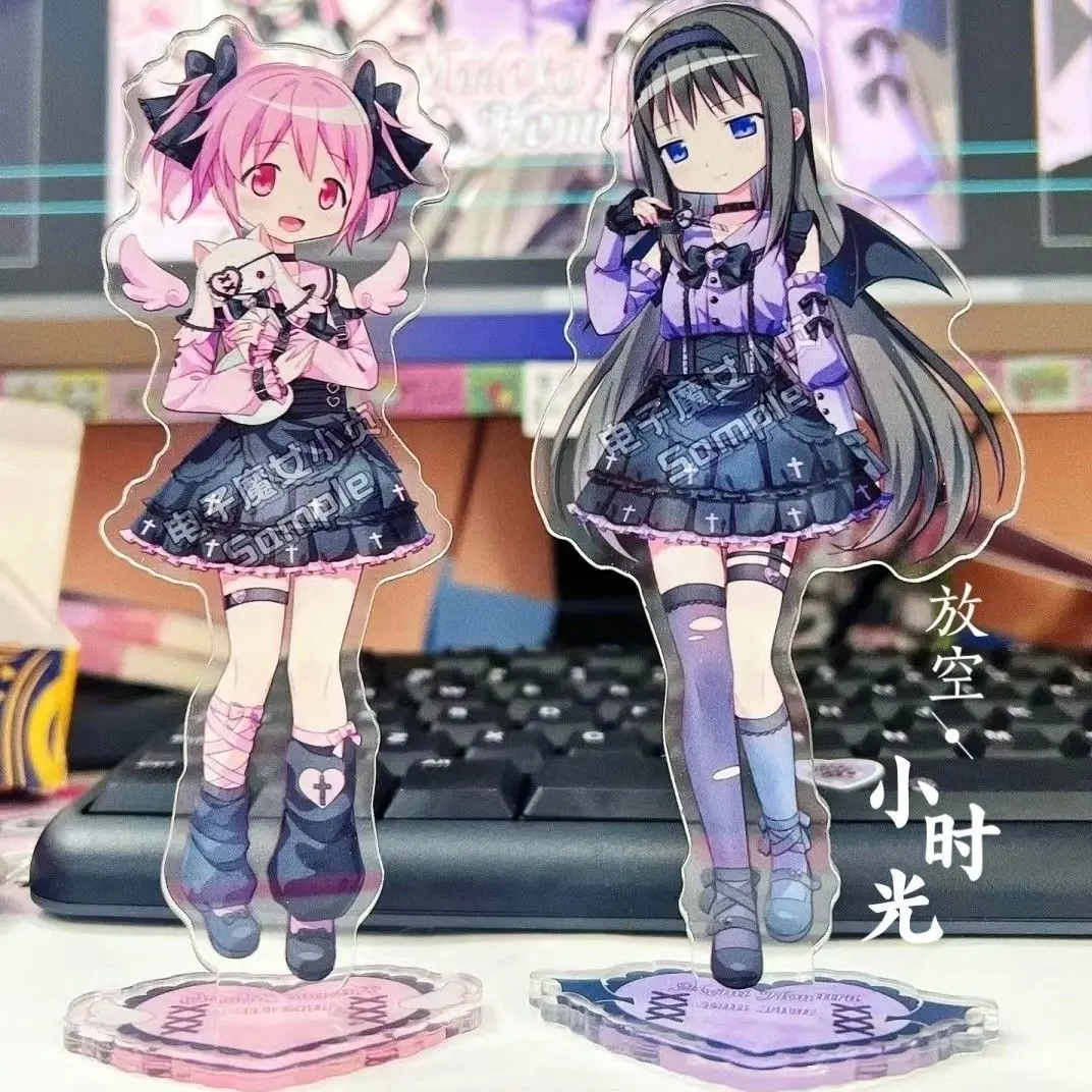 

Puella Magi Madoka Magica Kaname Madoka Acrylic Stand Desk Decor Standing Anime Model Action Figure Ornament Accessories Models