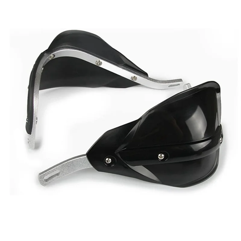 Motocross Wind Shield, Aluminum Alloy Hand Bow Half Wrapped Wind Shield Black 28MM Handlebar Guard