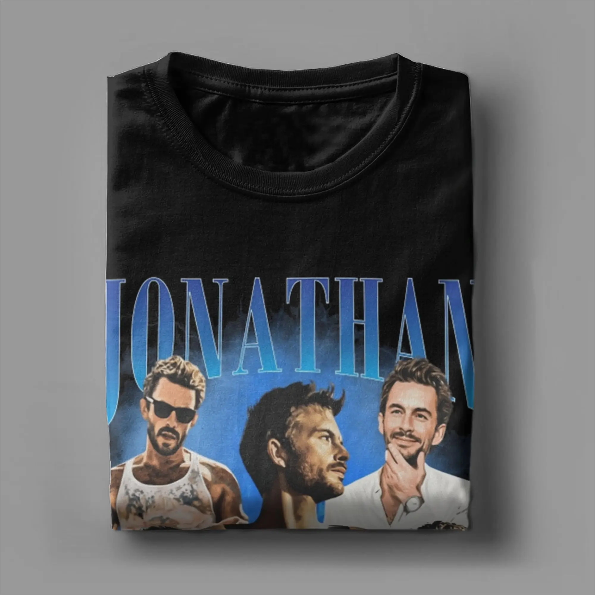 Jonathan Bailey  Men's T Shirts  Funny Tees Short Sleeve Crew Neck T-Shirt Cotton Gift Tops