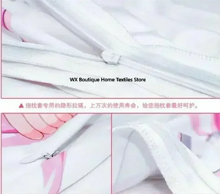 أنيمي Dakimakura التمساح فراشة الجسم الأخضر الجسم الأخضر على الوجهين طباعة غطاء وسائد الجسم بالحجم الطبيعي