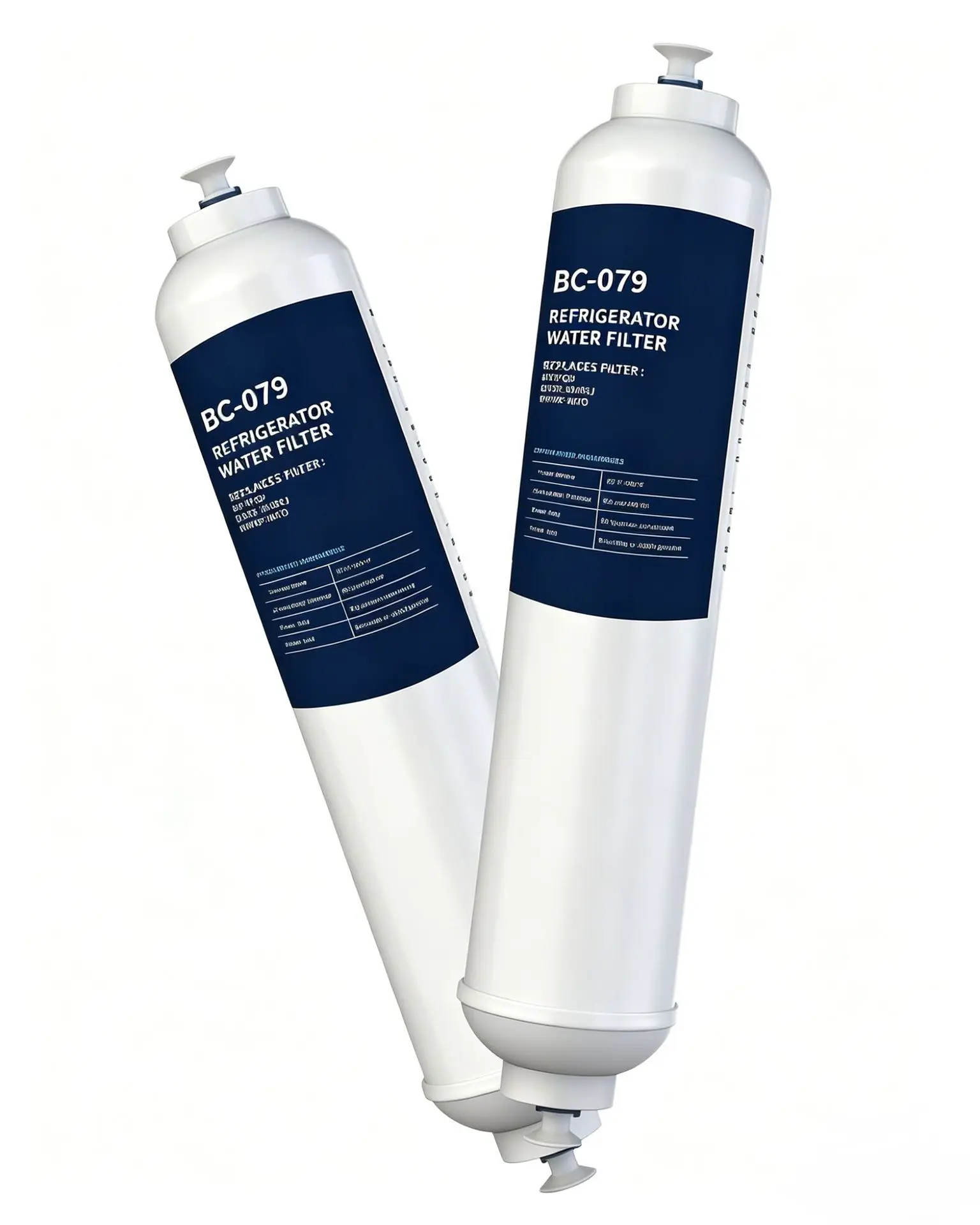 2 Pack Fridge Water Filter Compatible with GE GXRTQR GE GXRTQ Samsung DA29-10105J 4378411RB Samsung HAFEX/EXP RWF0300A