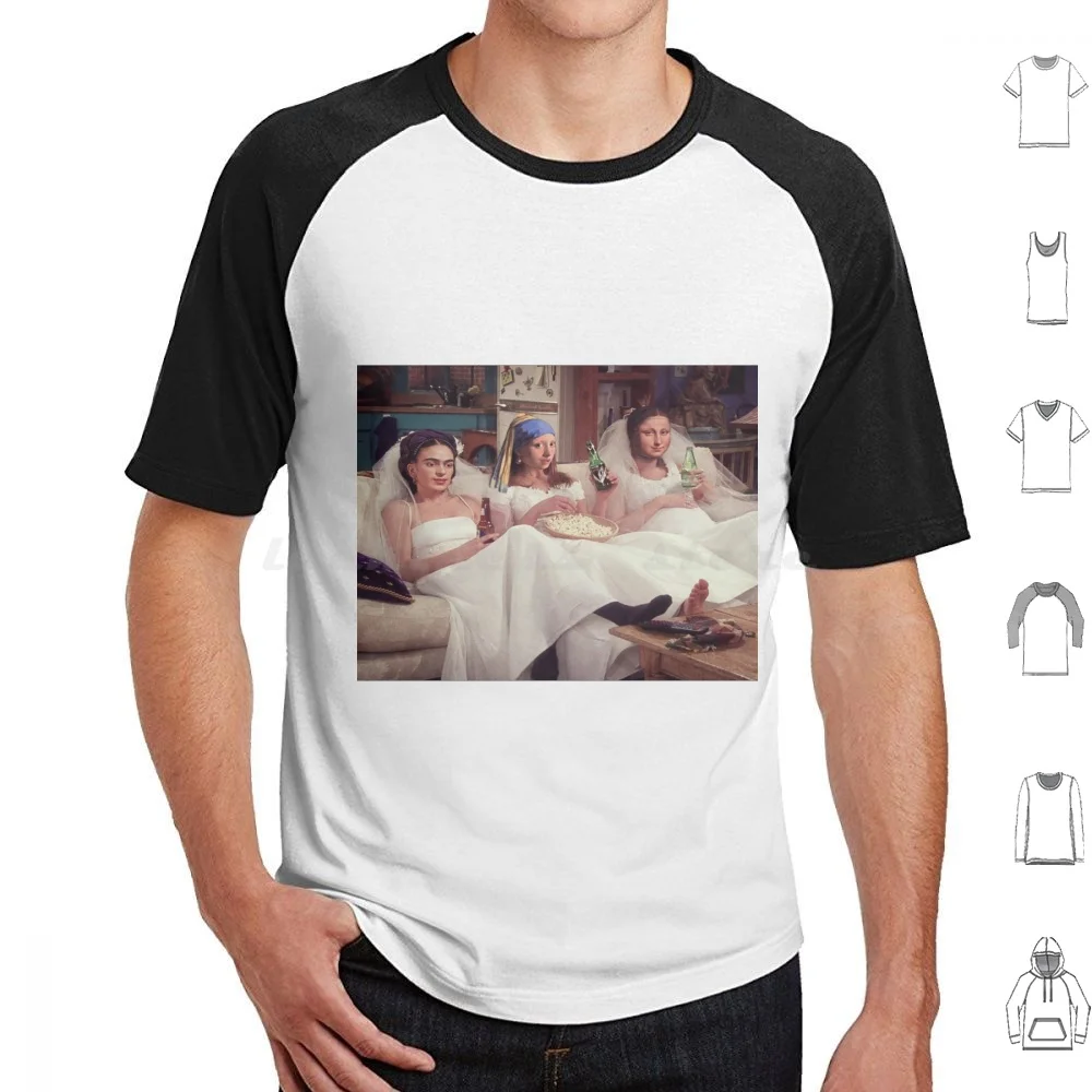 Mona Lisa And Girl With A Pearl Earring' S Friendship T Shirt Men Women Kids 6xl Friends Funny Love Trending Friend Quote Tv