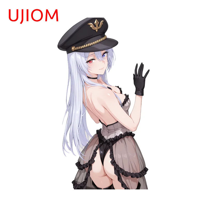 UJIOM أنيمي الشكل بيكيني كبير بعقب الجدار ملصق الفني Tendy جذابة فريدة من نوعها خدش ملصق مائي جودة عالية ديكور ذاتي الصنع #1