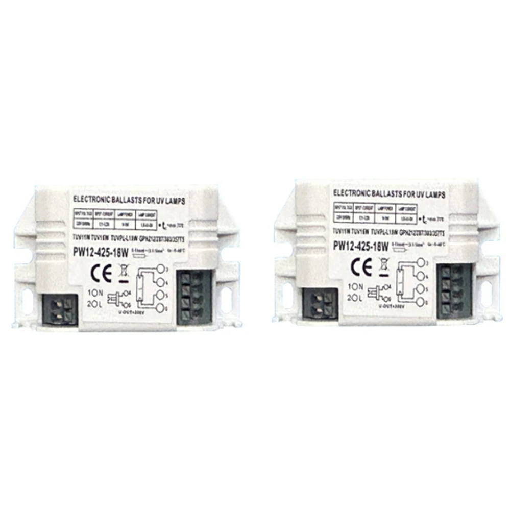 ABGN 220V 18W Universal Electronic Ballasts for G23 G10q G5 UV UVC Germicidal Lamps Universal Application for Disinfection