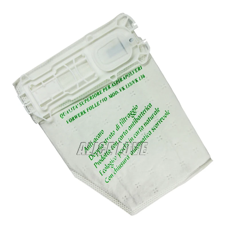 Dust Bags for Vorwerk Vacuum Cleaner + Hygienic Microfilters+ Profumin, Accessories Kit for Vorwerk Kobold VK135 VK136