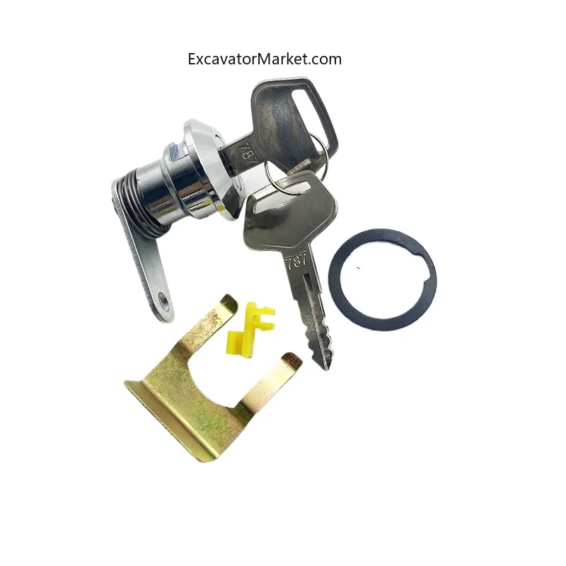 For Komatsu PC56-7/60-8/70-8 excavator cab door lock lock block inner and outer excavator accessories Excavator Accessories