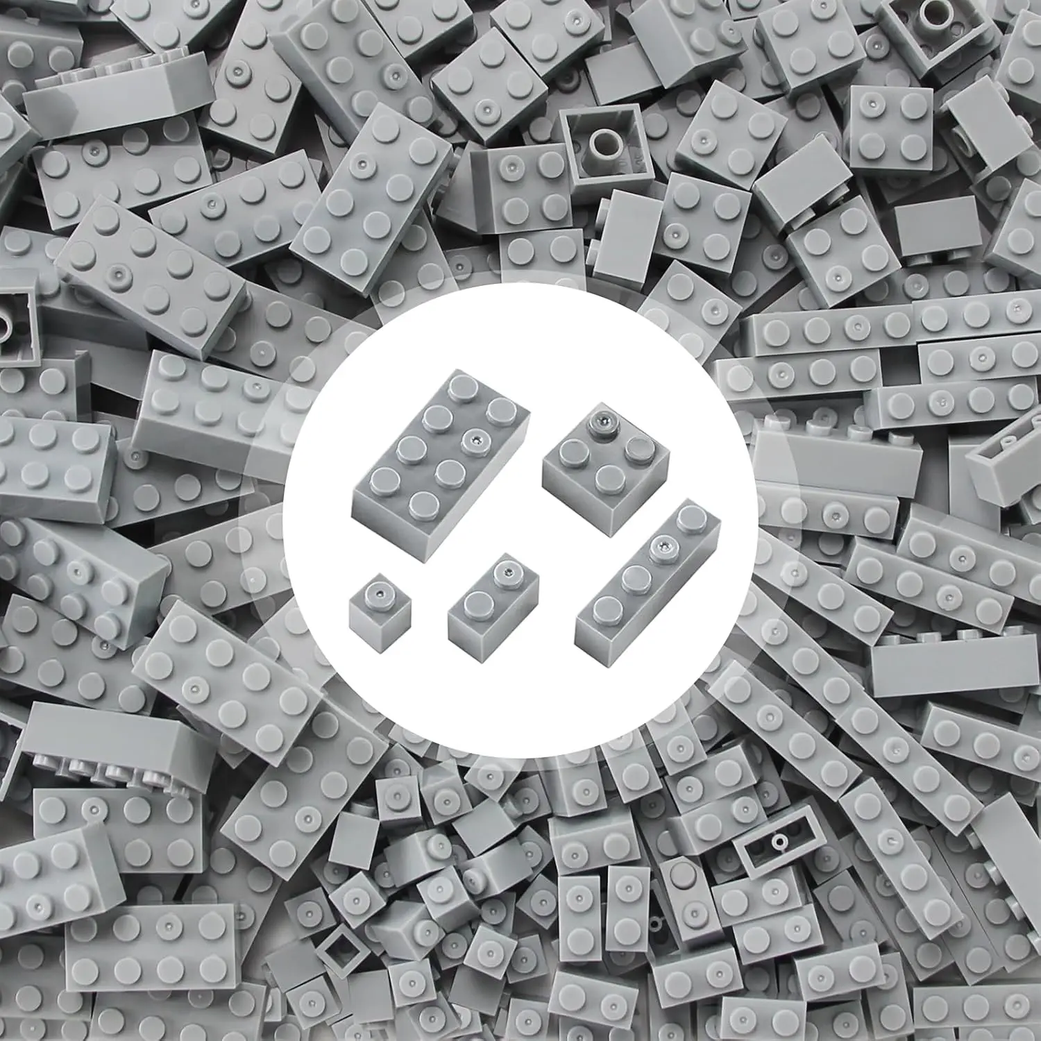 Bausteine 1x1 1x2 1x4 2x2 2x4 Groß 320 Stück Gemischte Größen Klassisches Blockzubehör Teile und Teile Kreatives Spielzeugset für Jungen