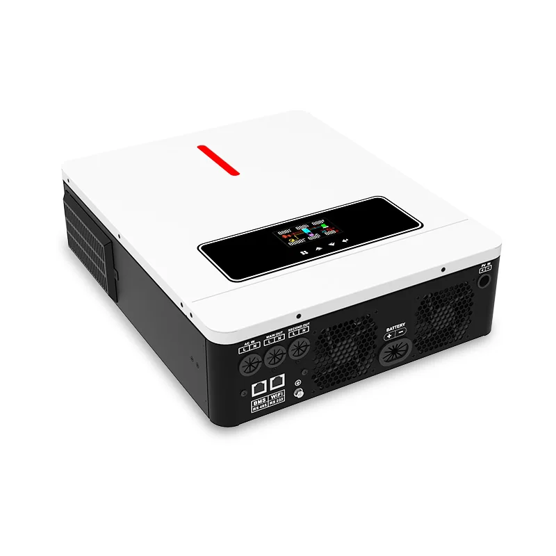 4KW خارج الشبكة العاكس 48VDC إلى 230VAC المدمج في واي فاي مع 120A MPPT الشمسية جهاز التحكم في الشحن العاكس الشمسي الهجين #3