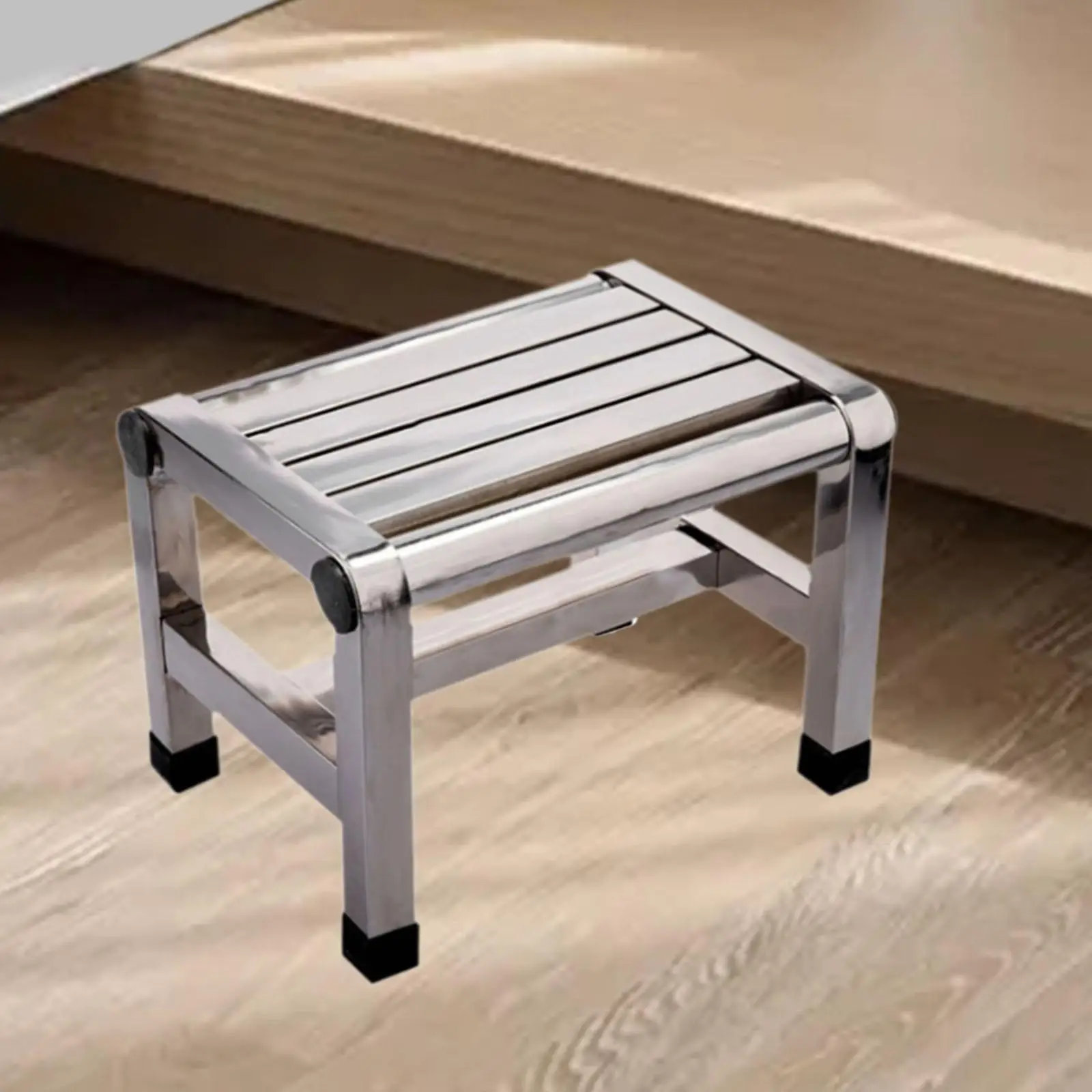 Step Stool Shower Bench Household Toilet Non Slip Portable Bath Stool for Apartment Bedroom Men Women Seniors Elderly Senior